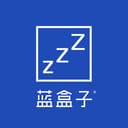 蓝盒子 logo