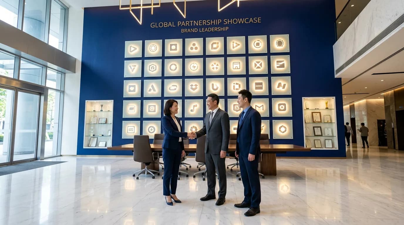 凌克品牌合作展示